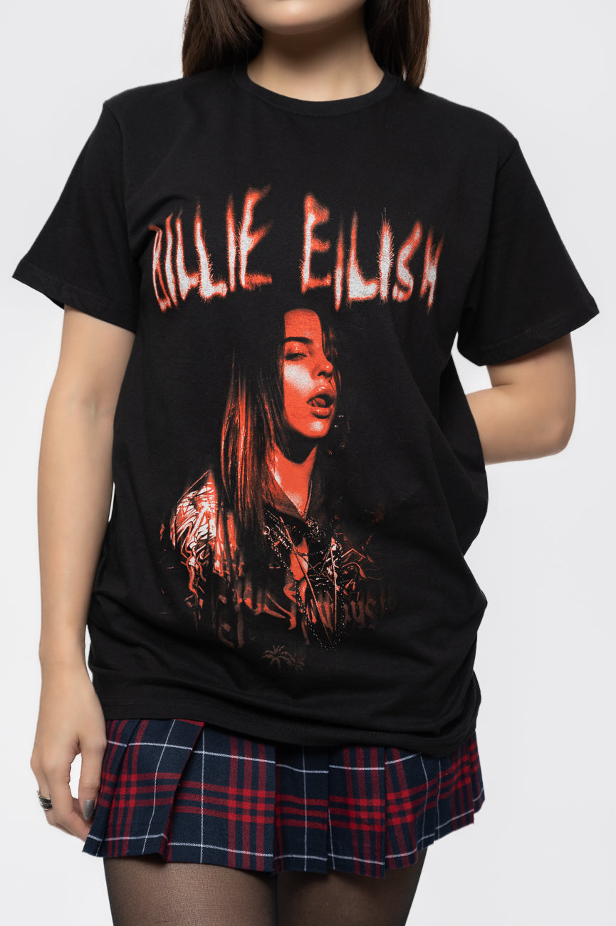 Billie Eilish Spooky Portrait T Shirt product image 3