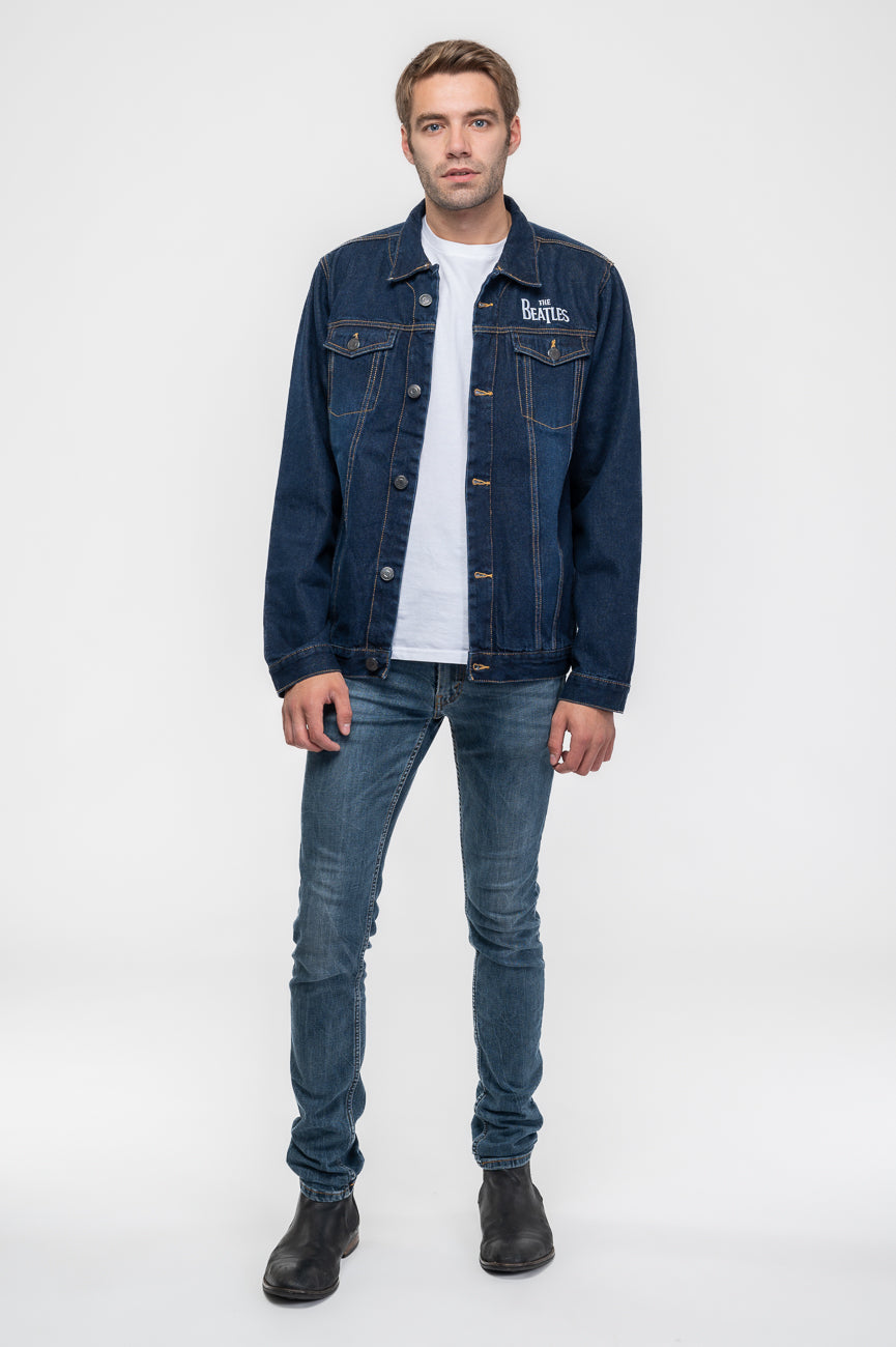 The Beatles Drum Drop T Band Logo Denim Jacket product image 2