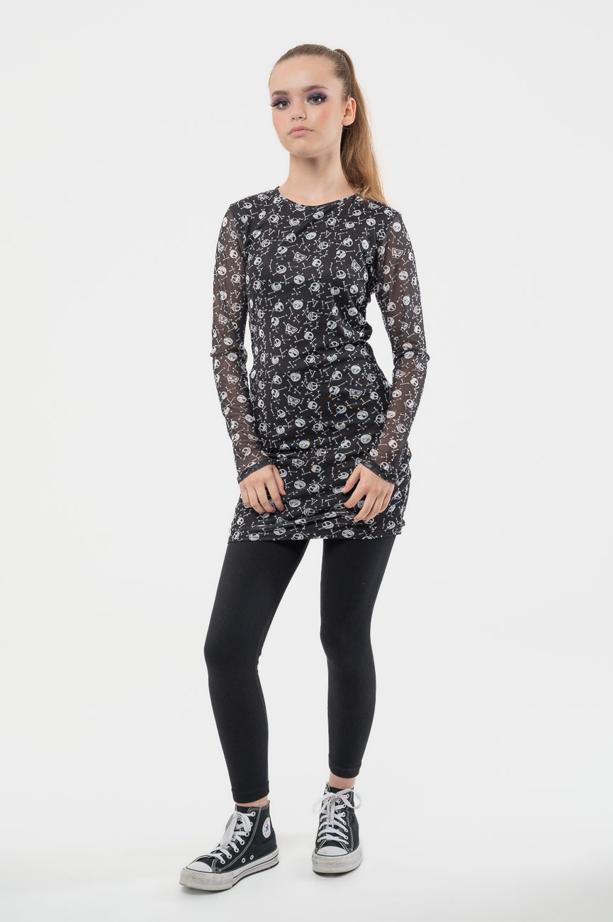Nightmare Before Christmas Dress Skulls Logo Official product image 2