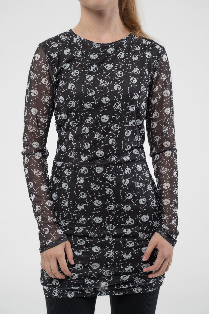 Nightmare Before Christmas Dress Skulls Logo Official product image 3