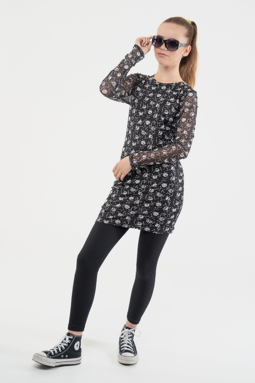 Nightmare Before Christmas Dress Skulls Logo Official product image 5