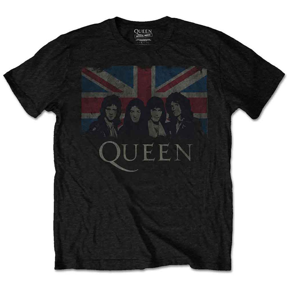 Queen Vintage Union Jack T Shirt product image 1