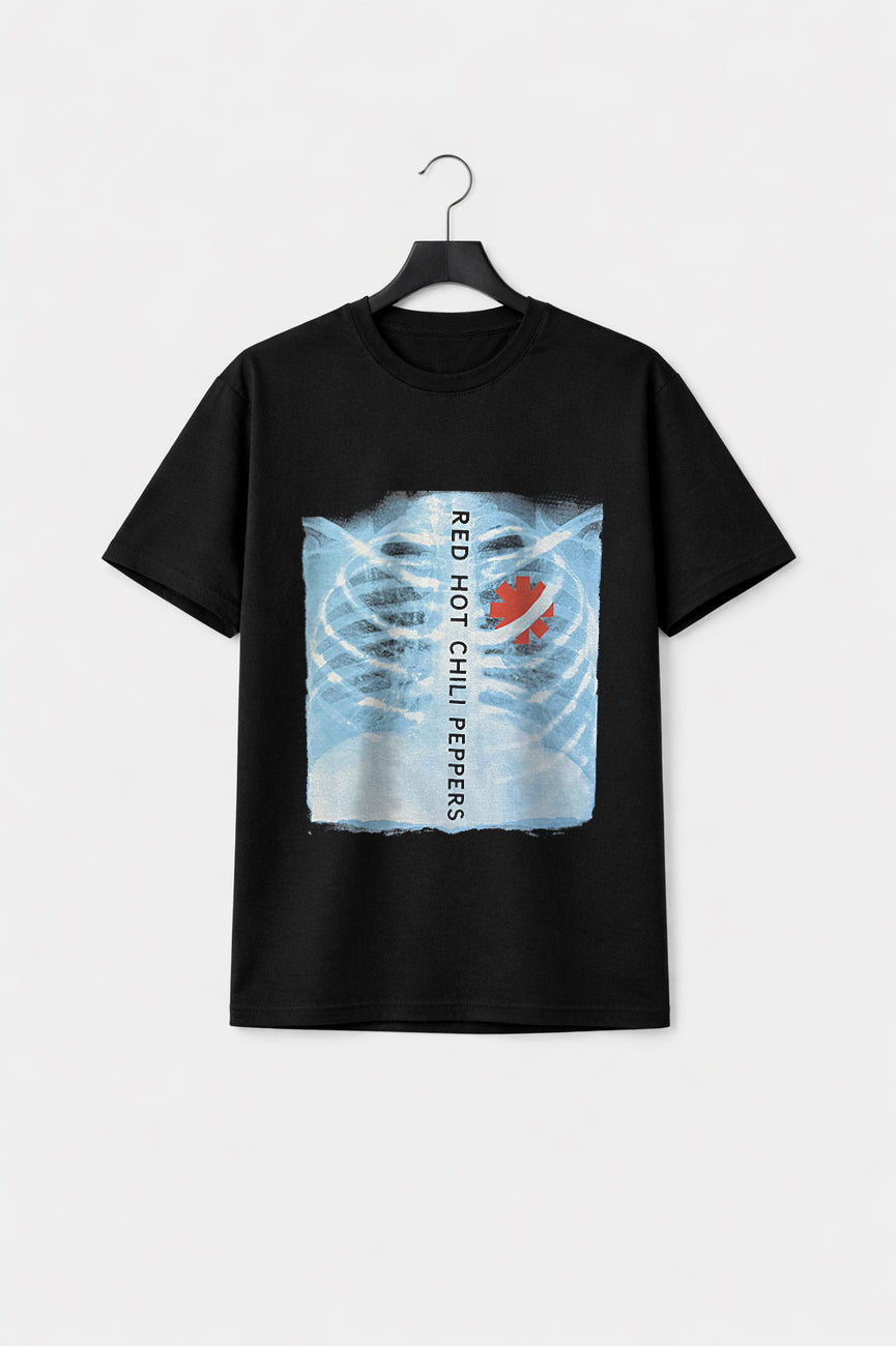 Red Hot Chili Peppers X-Ray Premium Carbon Finish T Shirt product image 1