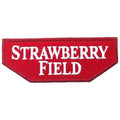 Strawberry Field Road Sign Woven Patch