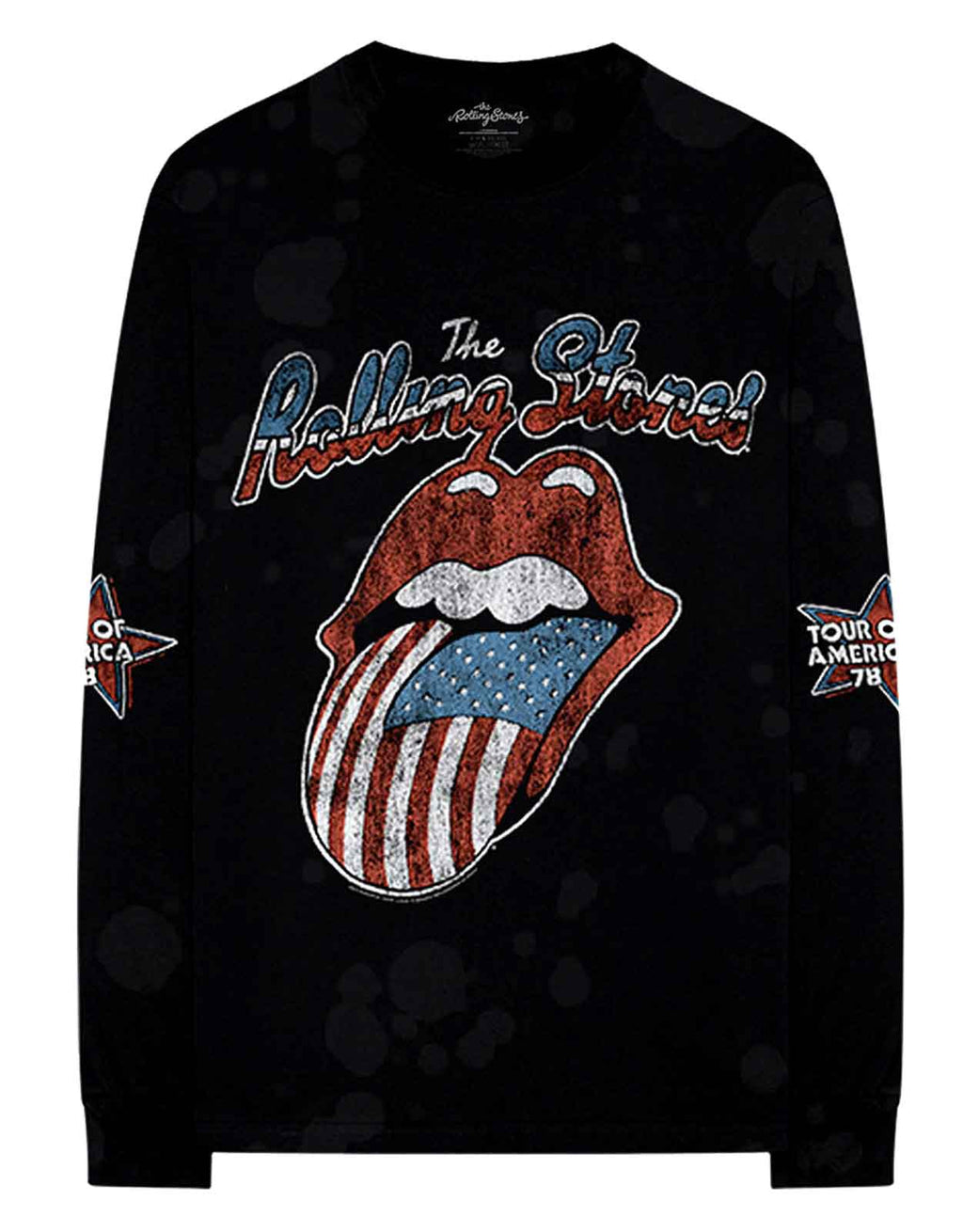 The Rolling Stones Unisex Long Sleeve T-Shirt: US Tour '78 product image 1