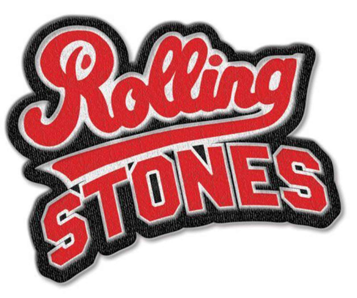 The Rolling Stones Patch Team band Logo cut out new Official Iron on