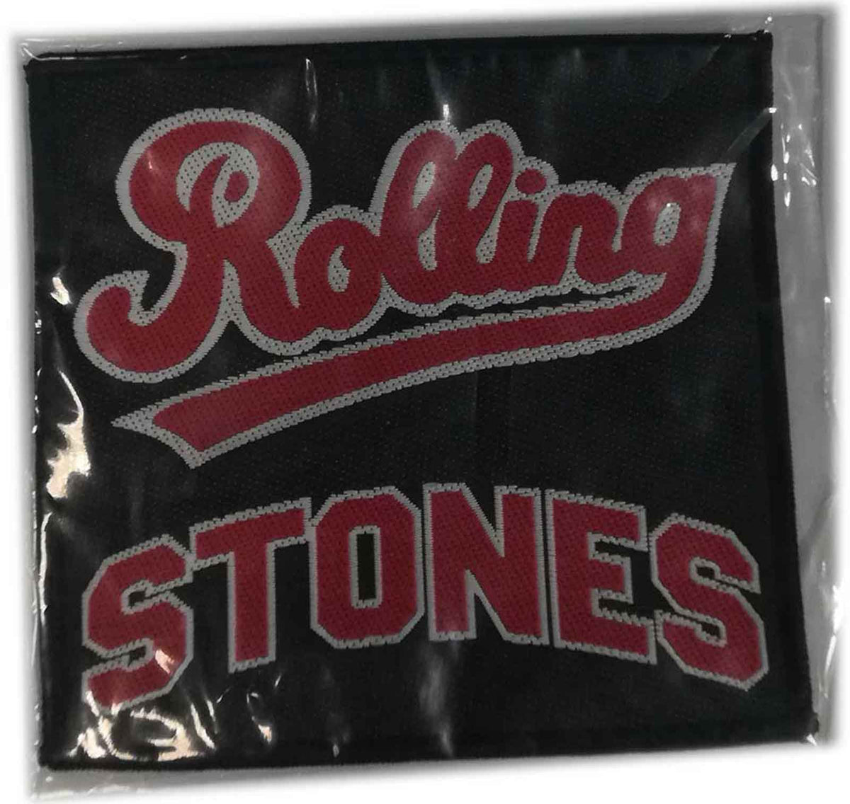 The Rolling Stones Patch Team Band Logo new Official 10 cm x 10 cm