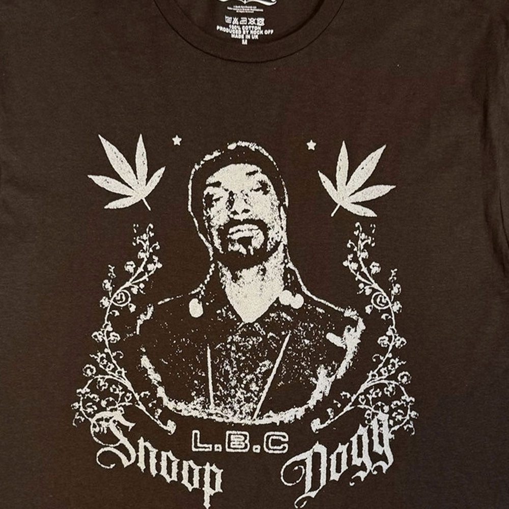 Snoop Dogg L B C Portrait T Shirt product image 2