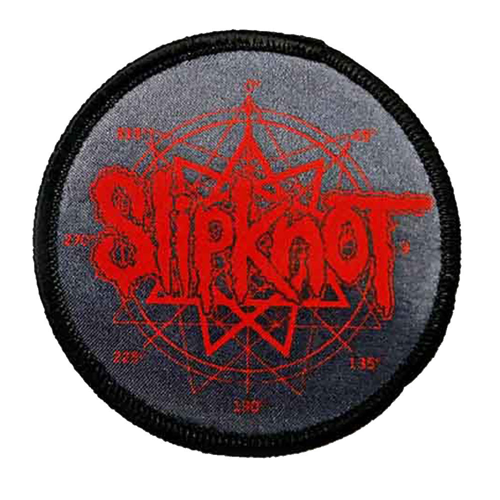 Slipknot Logo And Nonagram Standard Printed Patch