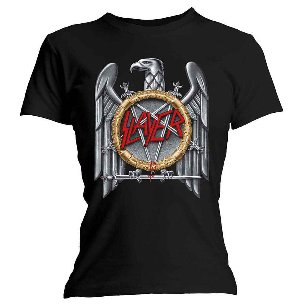 Slayer Silver Eagle Skinny Fit T Shirt product image 1