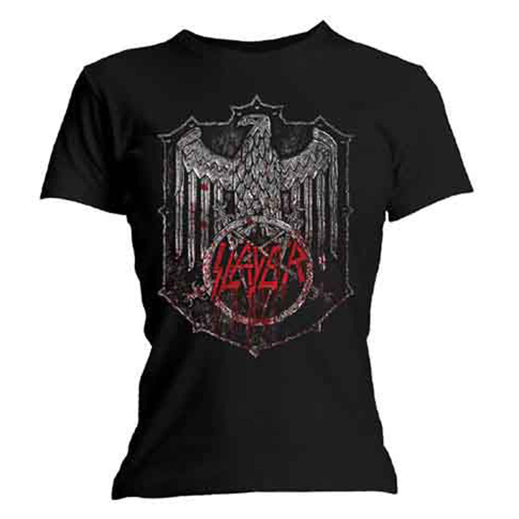 Slayer Bloody Shield Skinny Fit T Shirt product image 1