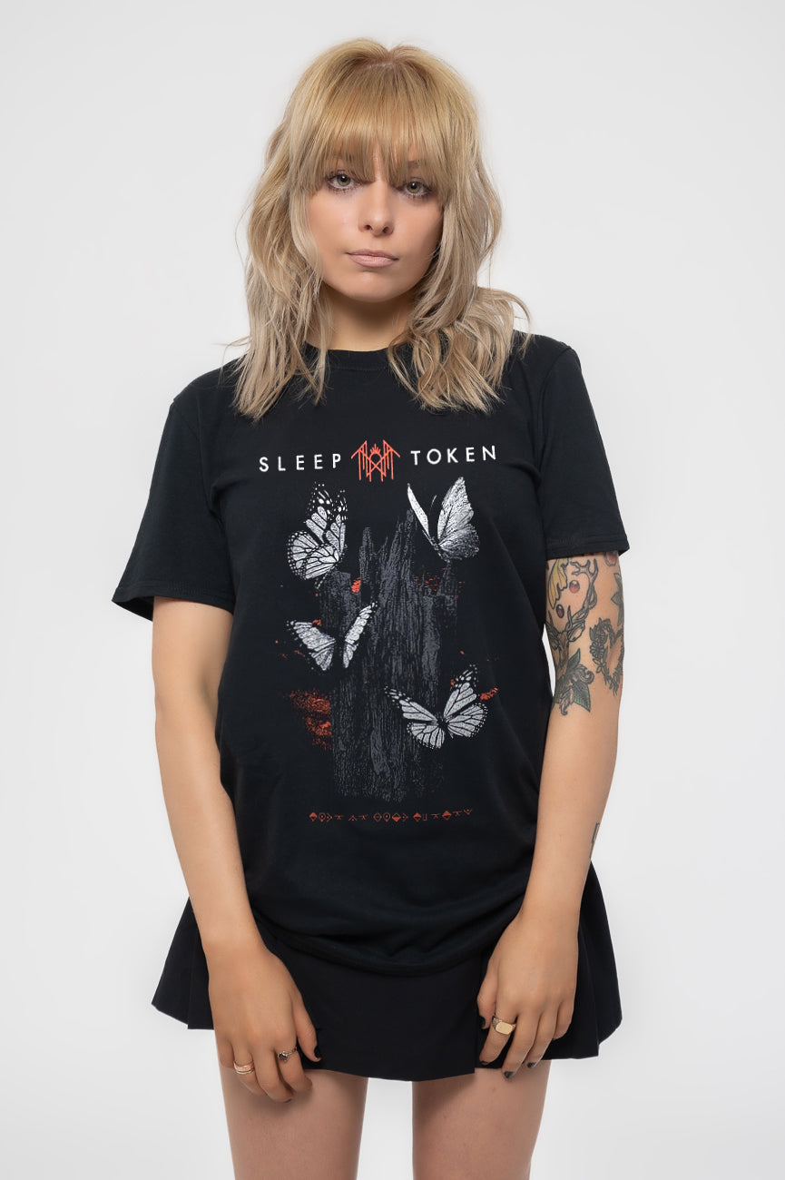 Sleep Token Butterflies Band Logo T Shirt product image 1
