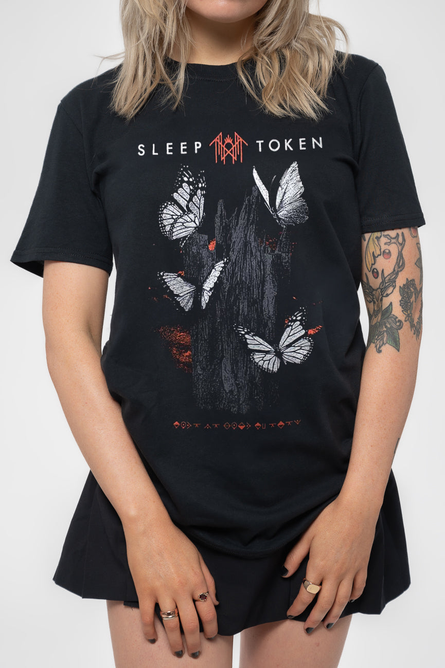 Sleep Token Butterflies Band Logo T Shirt product image 3