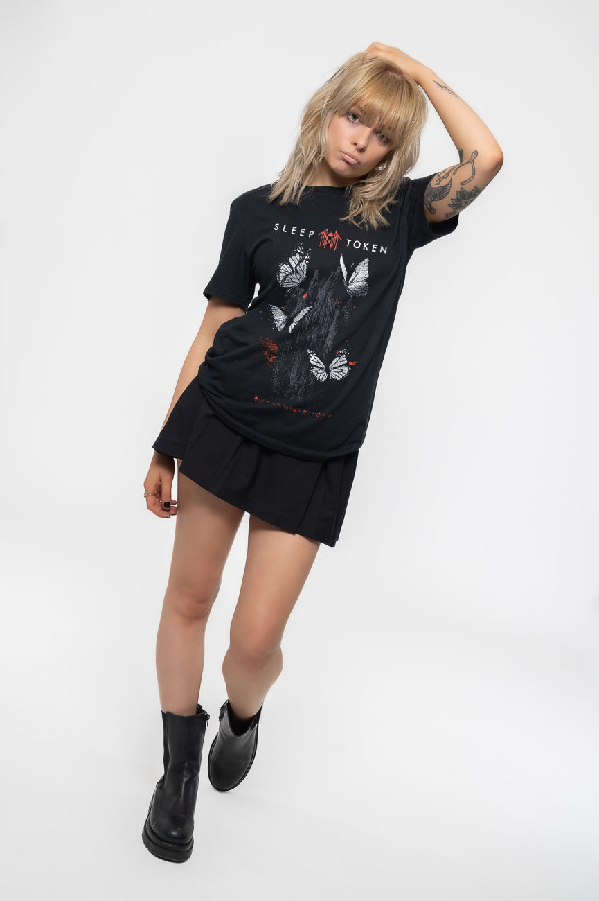 Sleep Token Butterflies Band Logo T Shirt product image 5
