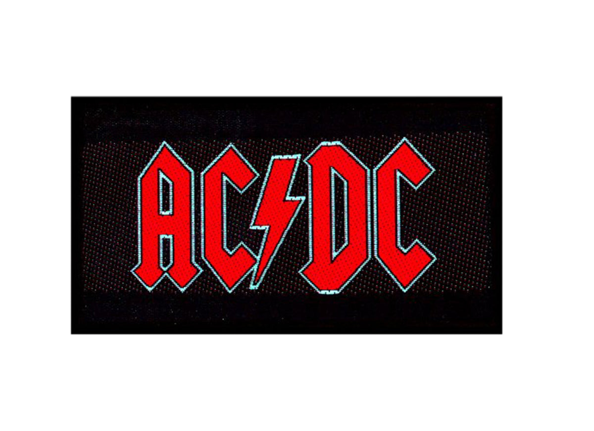 AC/DC Patch Classic Band Logo Highway to Hell Official New Black (10cm x 5cm)