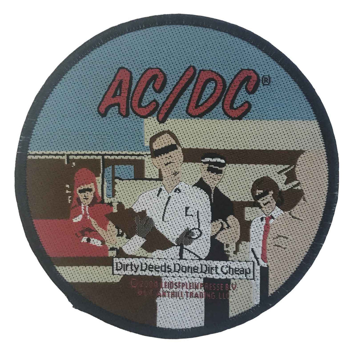 AC/DC Patch Dirty Deeds Done Dirt Cheap Patch