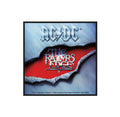 AC/DC The Razors Edge Album Cover Official New Black Woven Patch (10cm x 10cm)
