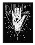 Bullet For My Valentine Patch All Seeing Eye Band Logo new Official Black