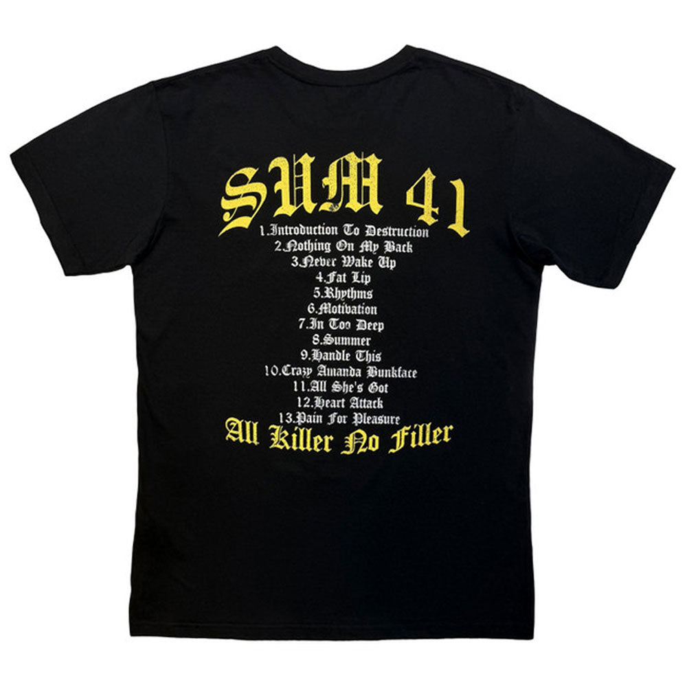 Sum 41 All Killer No Filler Tracklist Premium Carbon Finish product image 2