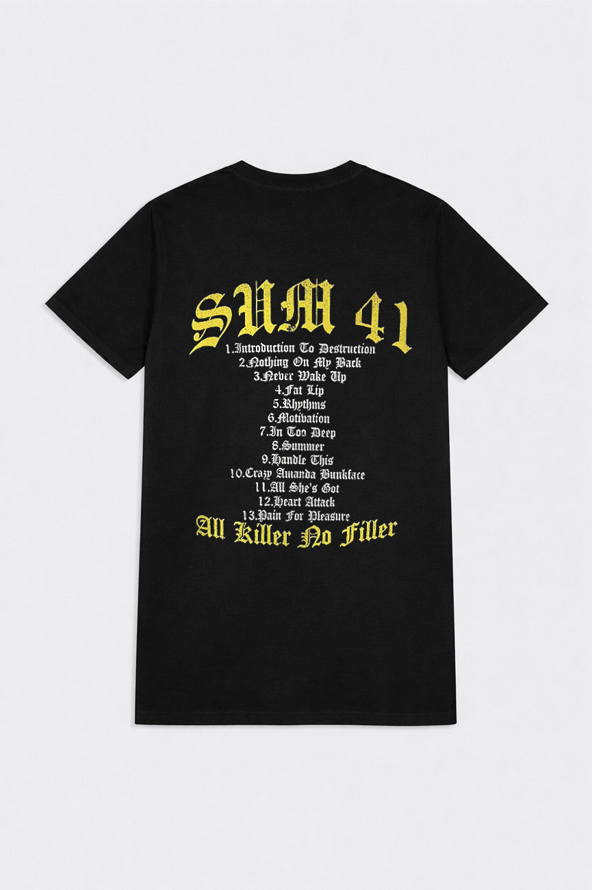 Sum 41 All Killer No Filler Tracklist Premium Carbon Finish product image 3
