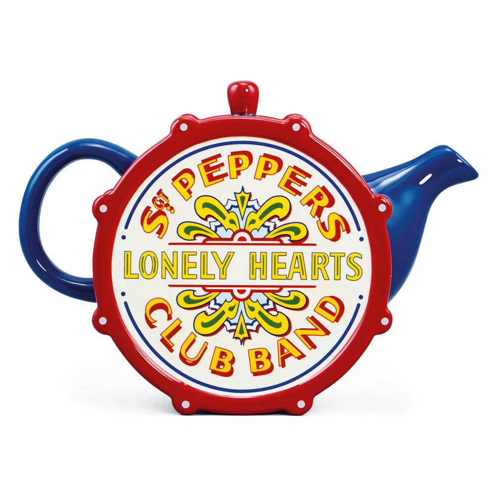 The Beatles Sgt Pepper Drum Tea Pot