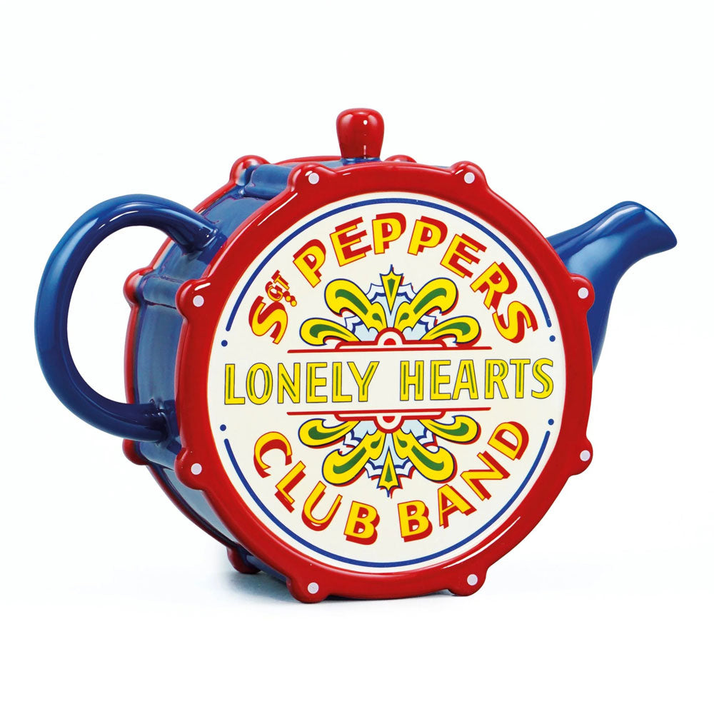 The Beatles Sgt Pepper Drum Tea Pot