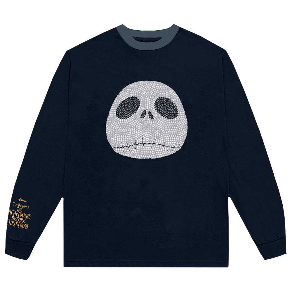 The Nightmare Before Christmas Rhinestone Jack T Shirt Long product image 1