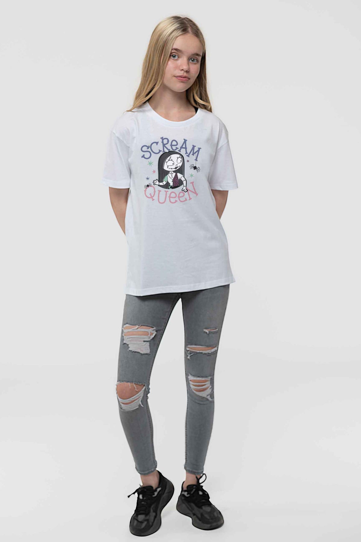 Nightmare Before Christmas Kids The Scream Queen T Shirt product image 2