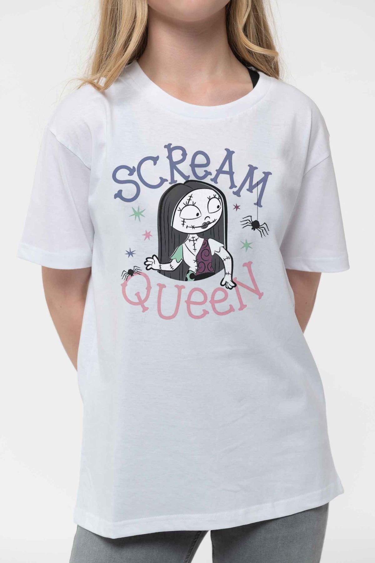 Nightmare Before Christmas Kids The Scream Queen T Shirt product image 3