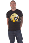 Nightmare Before Christmas Sunset Jack Logo T Shirt product image 1
