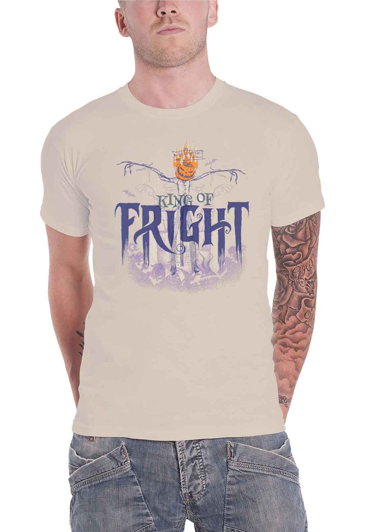 Nightmare Before Christmas T Shirt King of Fright new product image 1