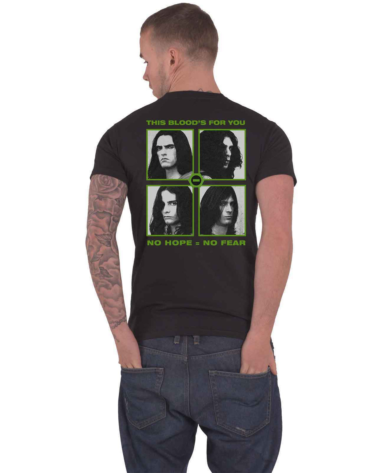 Type O Negative Green Man Band Logo T Shirt product image 2