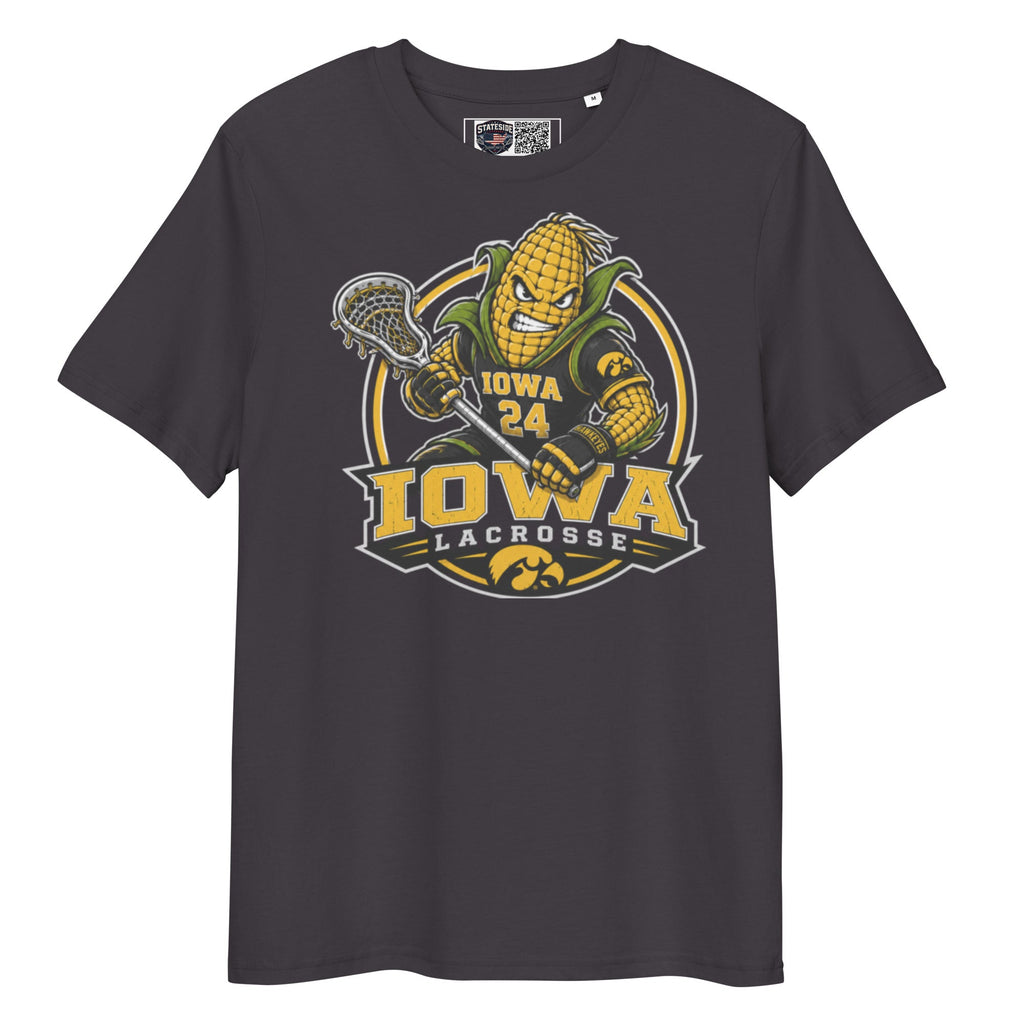 Iowa Lacrosse Unisex Organic Cotton T-Shirt product image 4