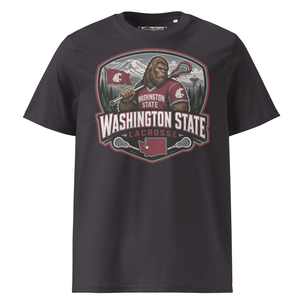 Washington State Lacrosse Unisex Organic Cotton T-Shirt product image 4