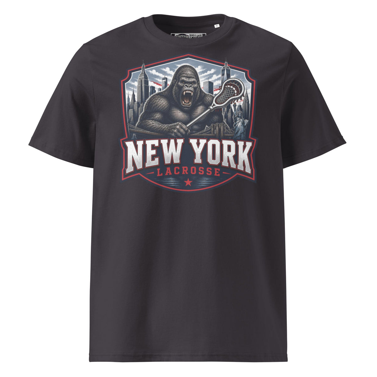 New York Lacrosse Unisex Organic Cotton T-Shirt product image 4