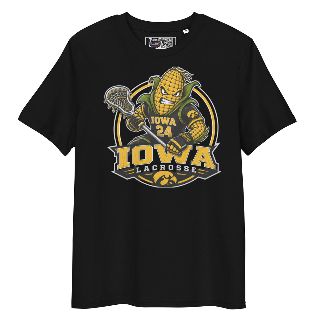 Iowa Lacrosse Unisex Organic Cotton T-Shirt product image 1