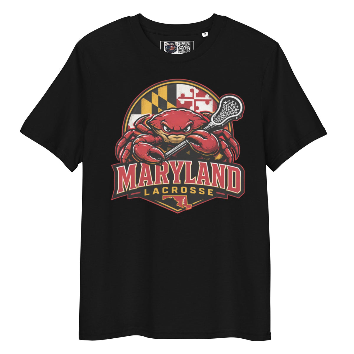Maryland Lacrosse Unisex Organic Cotton T-Shirt product image 2