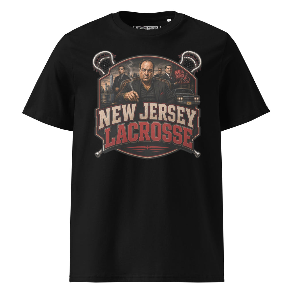 New Jersey Lacrosse Unisex Organic Cotton T-Shirt product image 1