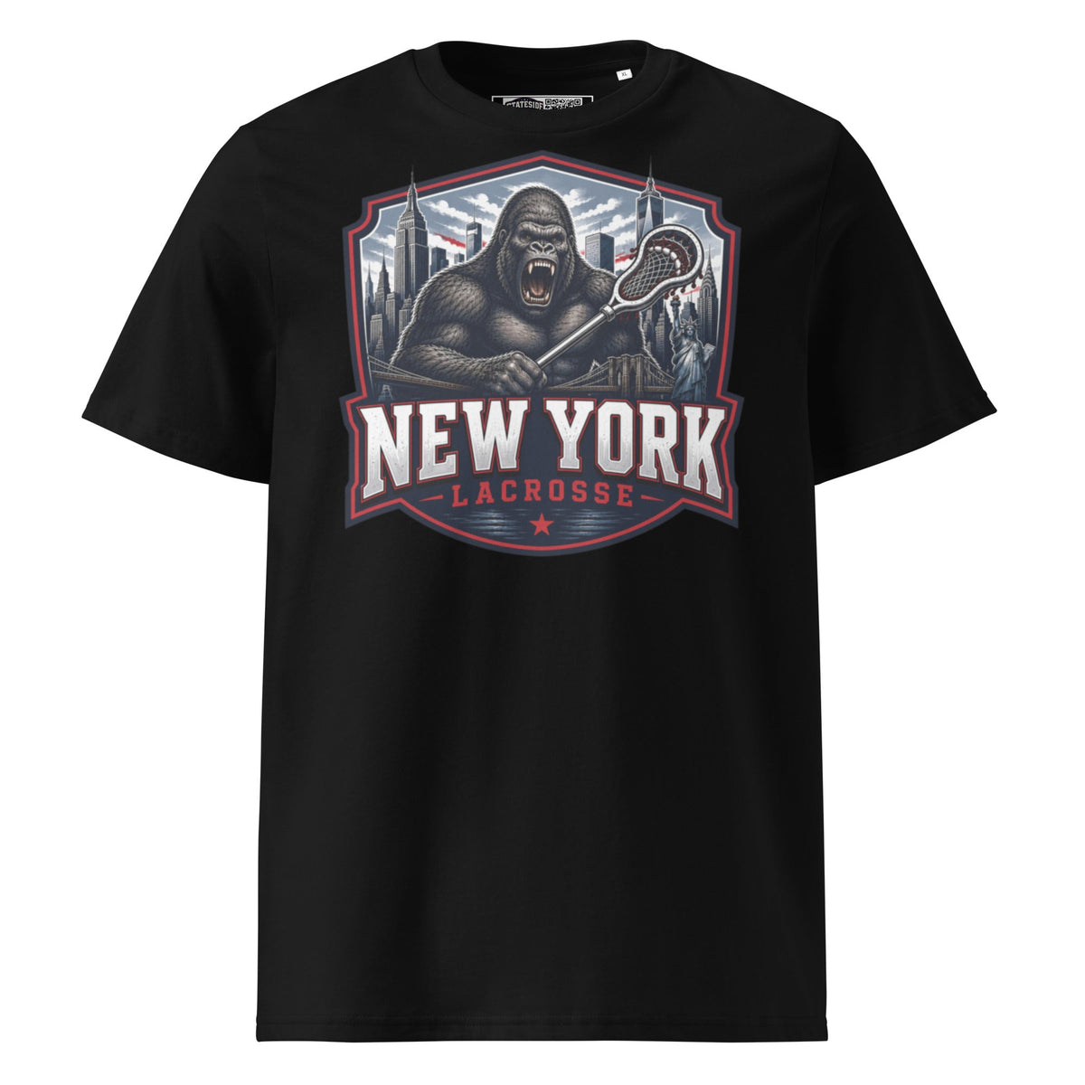 New York Lacrosse Unisex Organic Cotton T-Shirt product image 1
