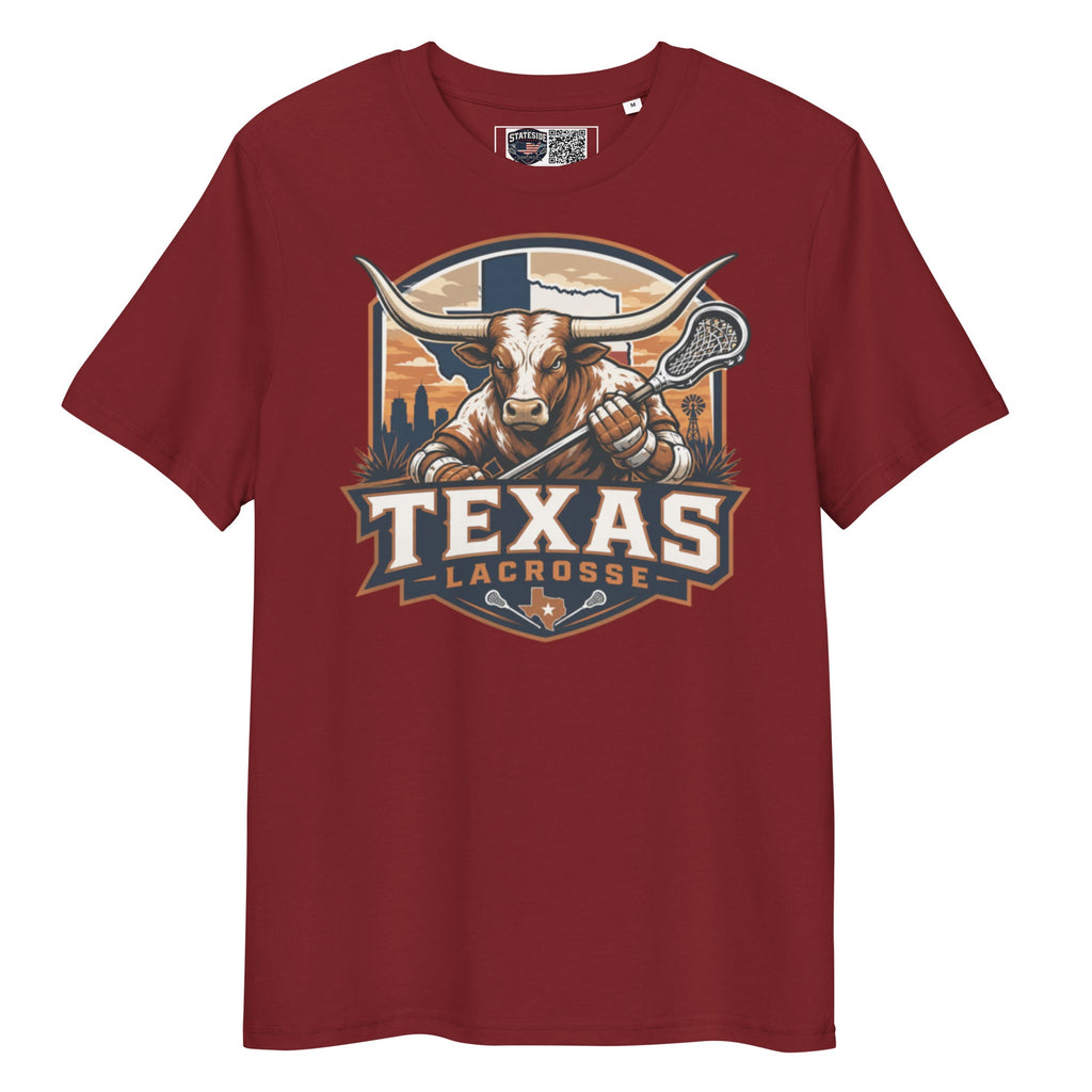 Texas Lacrosse Organic Cotton T-Shirt product image 4