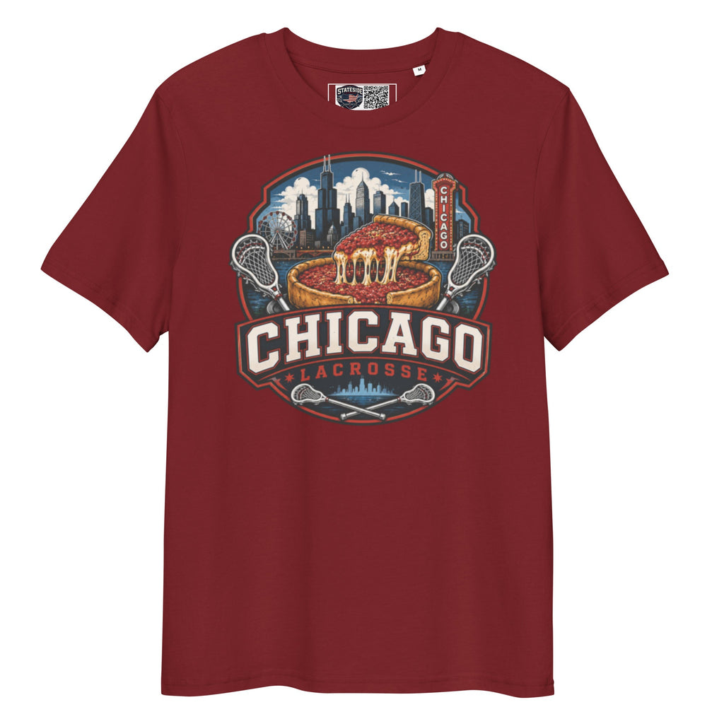 Chicago Lacrosse Organic Cotton T-Shirt product image 4