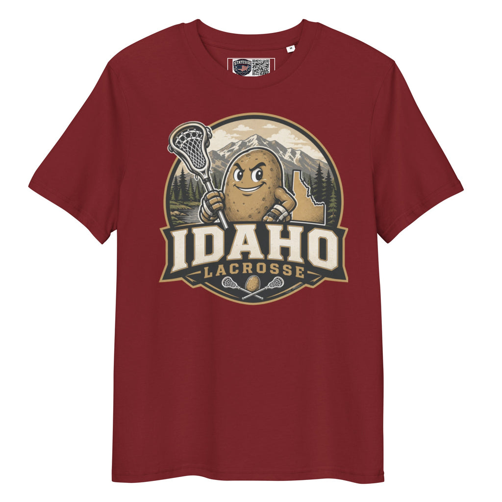Idaho Lacrosse Unisex Organic Cotton T-Shirt product image 5