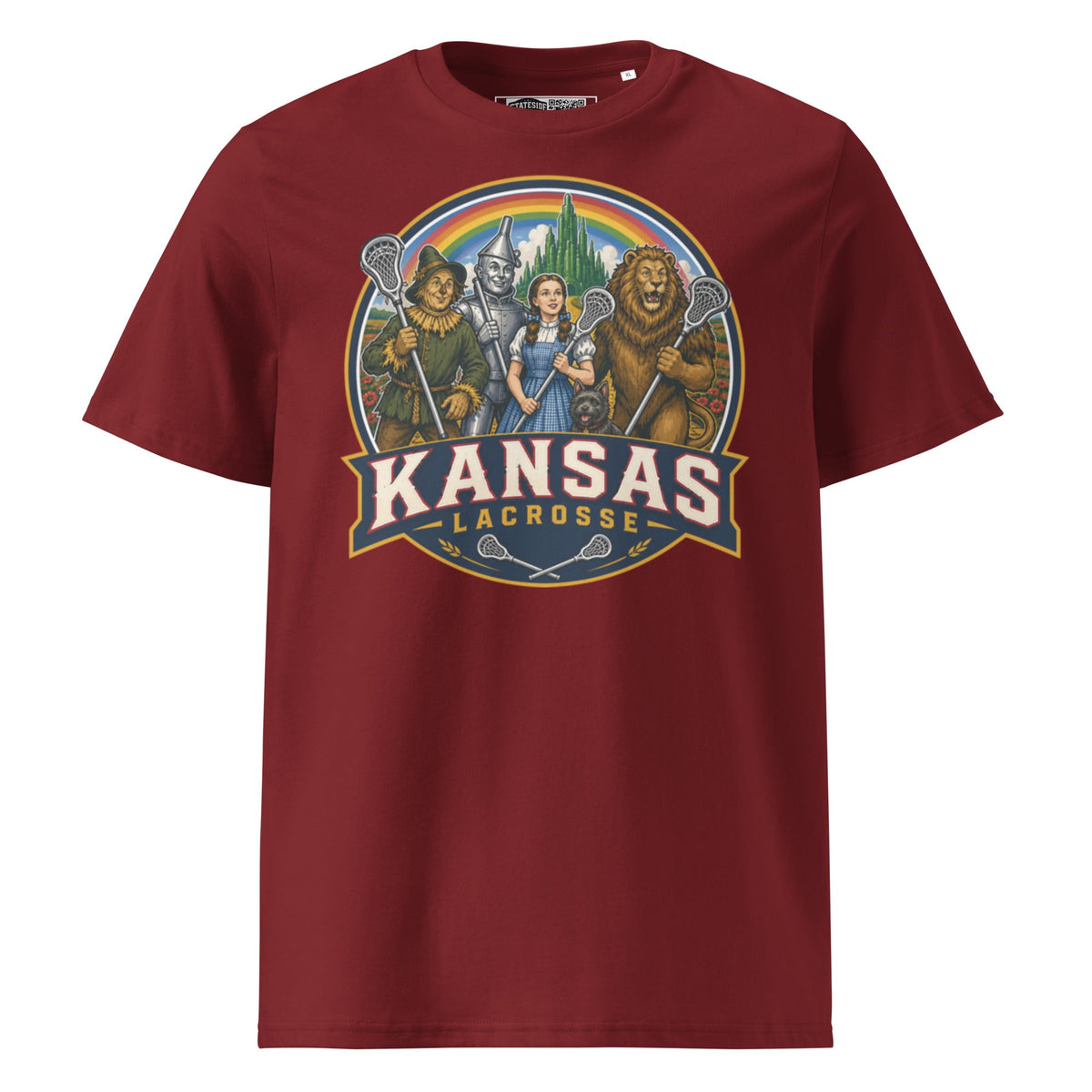 Kansas Lacrosse Unisex Organic Cotton T-Shirt product image 5