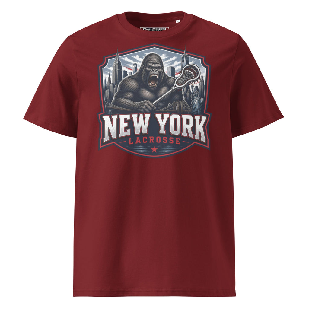 New York Lacrosse Unisex Organic Cotton T-Shirt product image 3