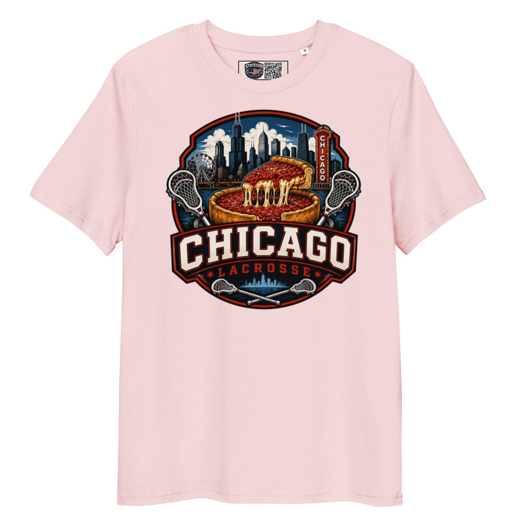 Chicago Lacrosse Organic Cotton T-Shirt product image 10