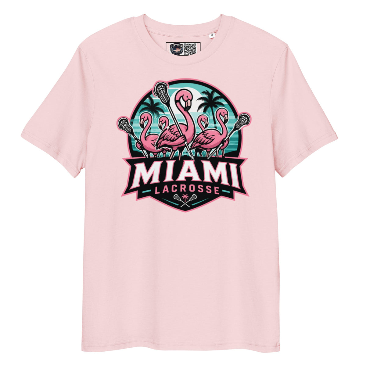 Miami Lacrosse Unisex Organic Cotton T-Shirt product image 1