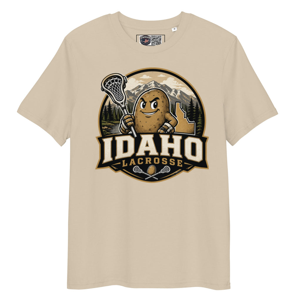 Idaho Lacrosse Unisex Organic Cotton T-Shirt product image 2