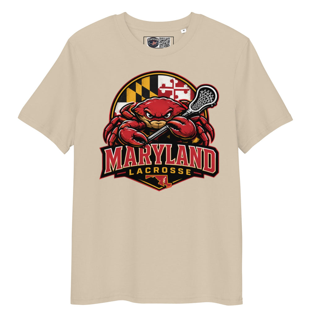 Maryland Lacrosse Unisex Organic Cotton T-Shirt product image 7