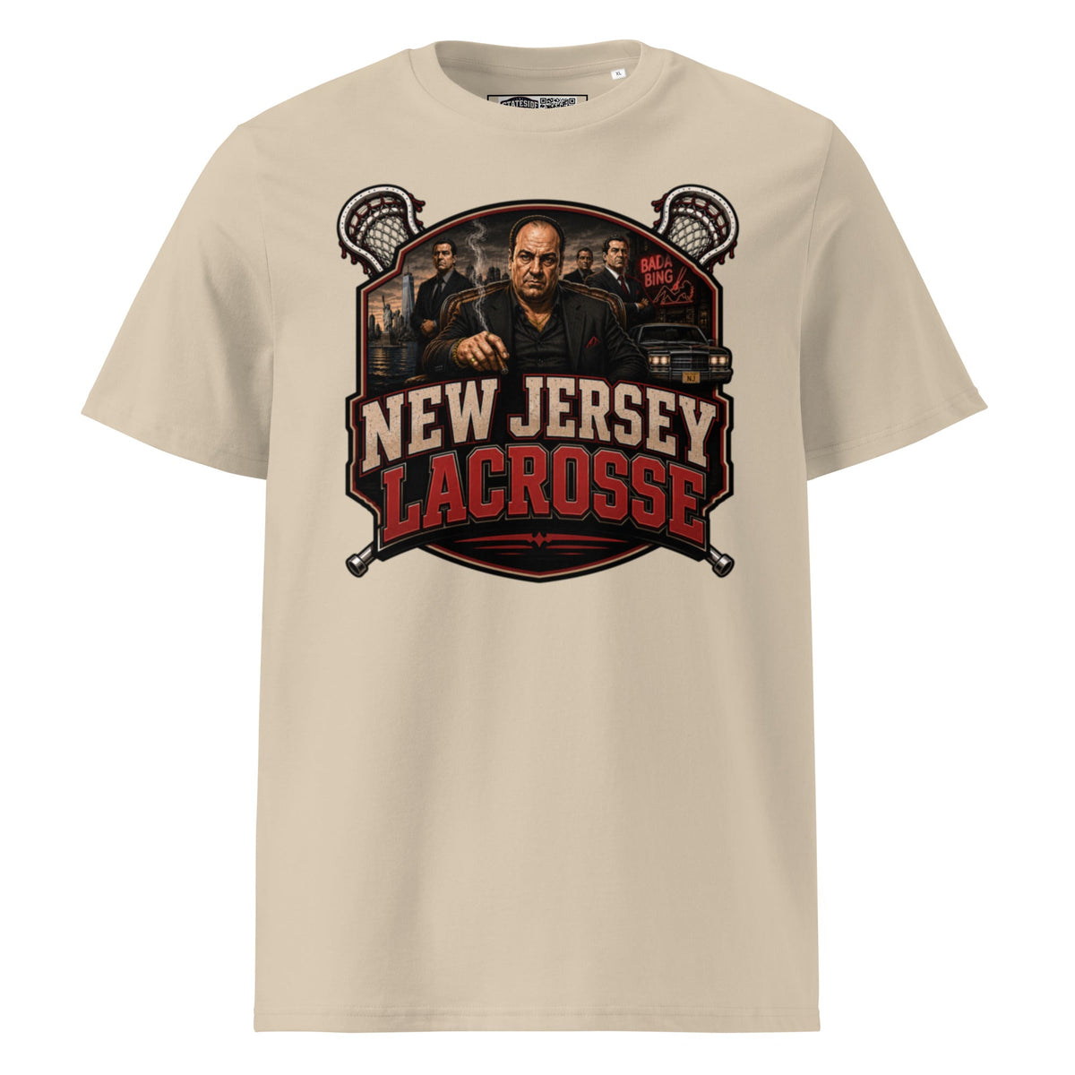 New Jersey Lacrosse Unisex Organic Cotton T-Shirt product image 8