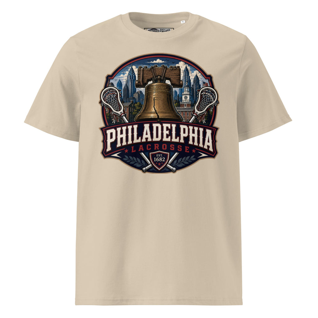 Philadelphia Lacrosse Unisex Organic Cotton T-Shirt product image 2